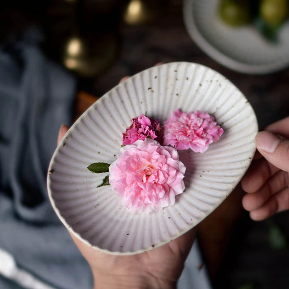 Handmade Ceramic Oval Plate