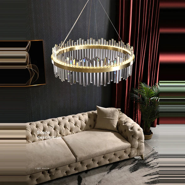 Crystal LED Dimmable Chandelier