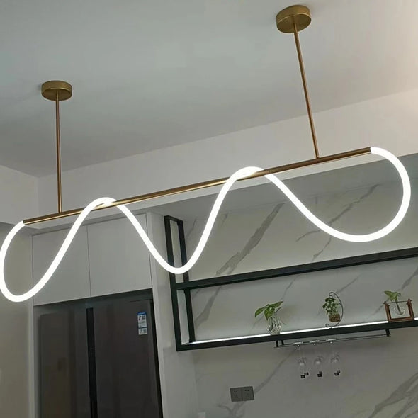 Post-Modern Abstract Shape Chandelier