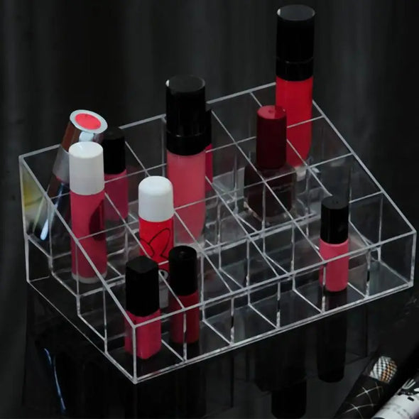 24 Grid Acrylic Make Up Organiser