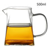 Heat-Resistant Clear Glass Tea Pitcher