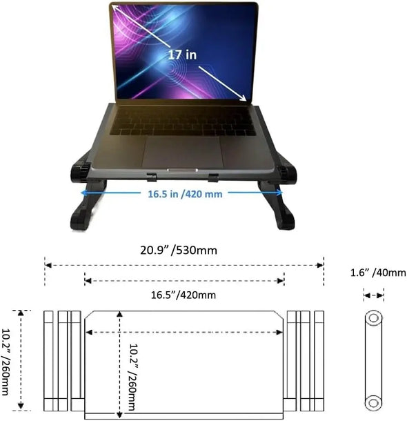 Adjustable Aluminum Laptop Desk