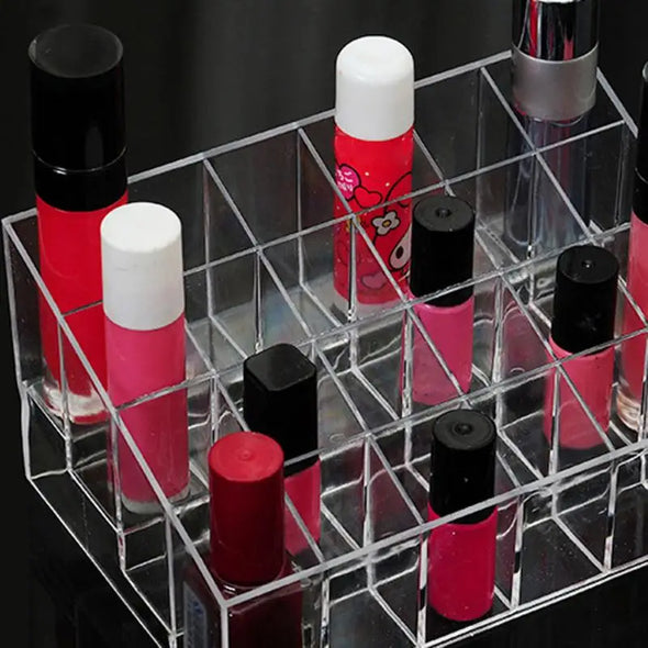 24 Grid Acrylic Make Up Organiser