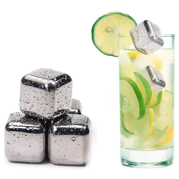 Stainless Steel Whisky Ice Cubes Stone