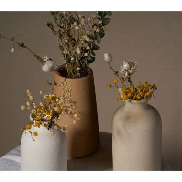 Simple Ceramic Dining Table Vase