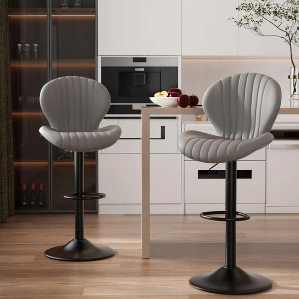 Adjustable Swivel Barstool