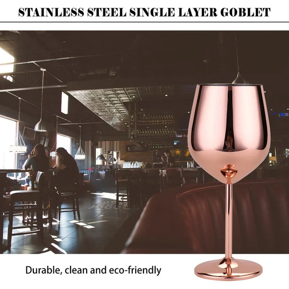 500ml Stainless Steel Wine Glass