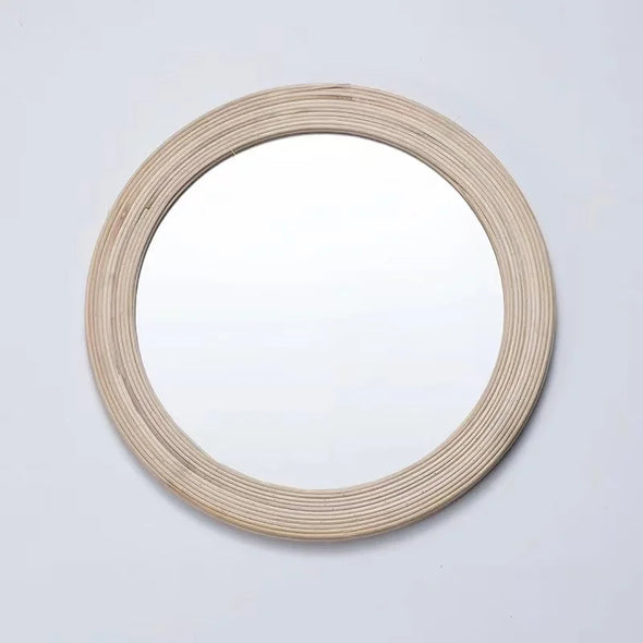 Creative Straw Rope Decorative Mirror