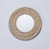 Creative Straw Rope Decorative Mirror