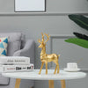 Deer Statue Reindeer Figurines Resin Sculpture